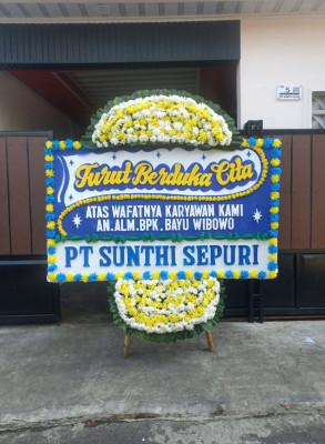 Papan Bunga Duka di Karimun Jawa